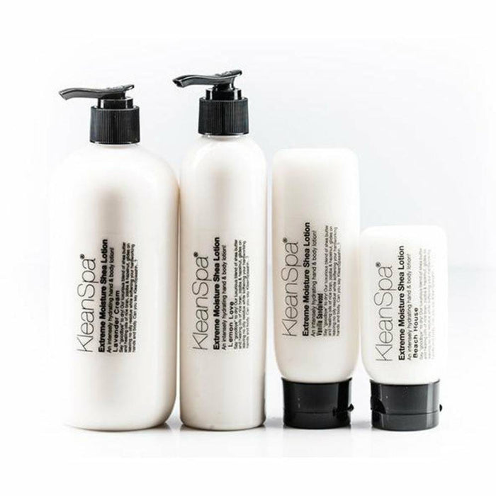 creamy Coconut shea lotion bottles