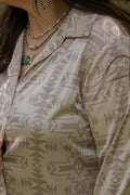 Shiner Silky Button Up