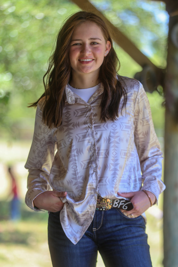 Shiner Silky Button Up