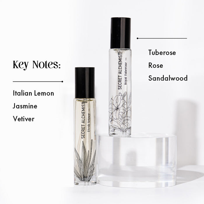 Signature Day Set- Tuberose & Vetiver