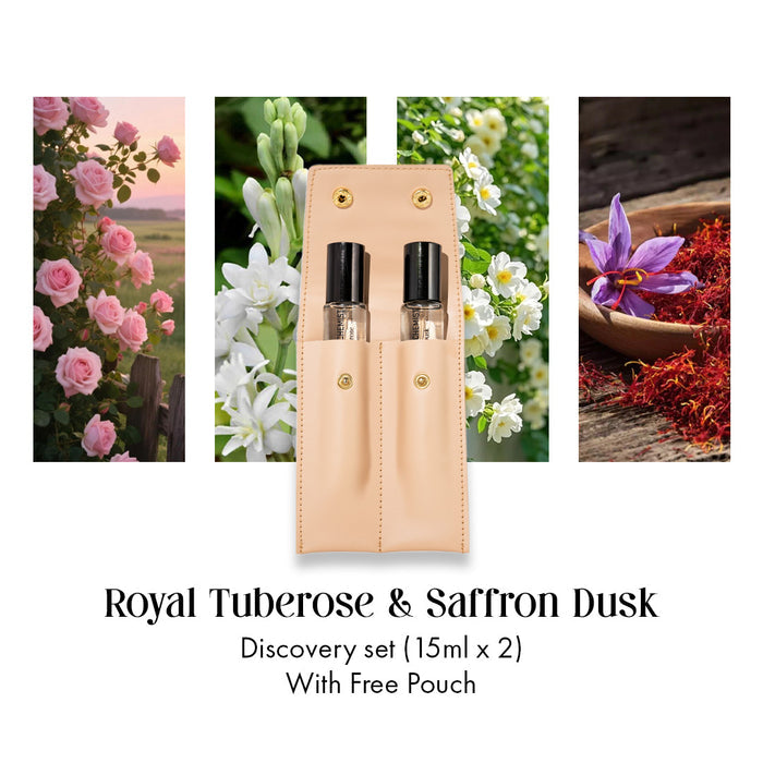Signature Floral Set - Tuberose & Saffron