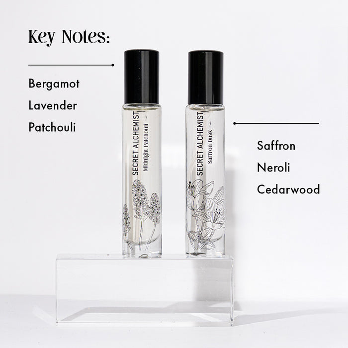 Signature Night Set- Saffron & Patchouli
