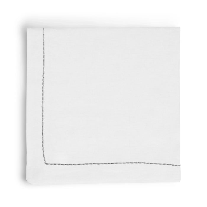 Michael Aram Silver Thread Saddlestitch Dinner Napkin