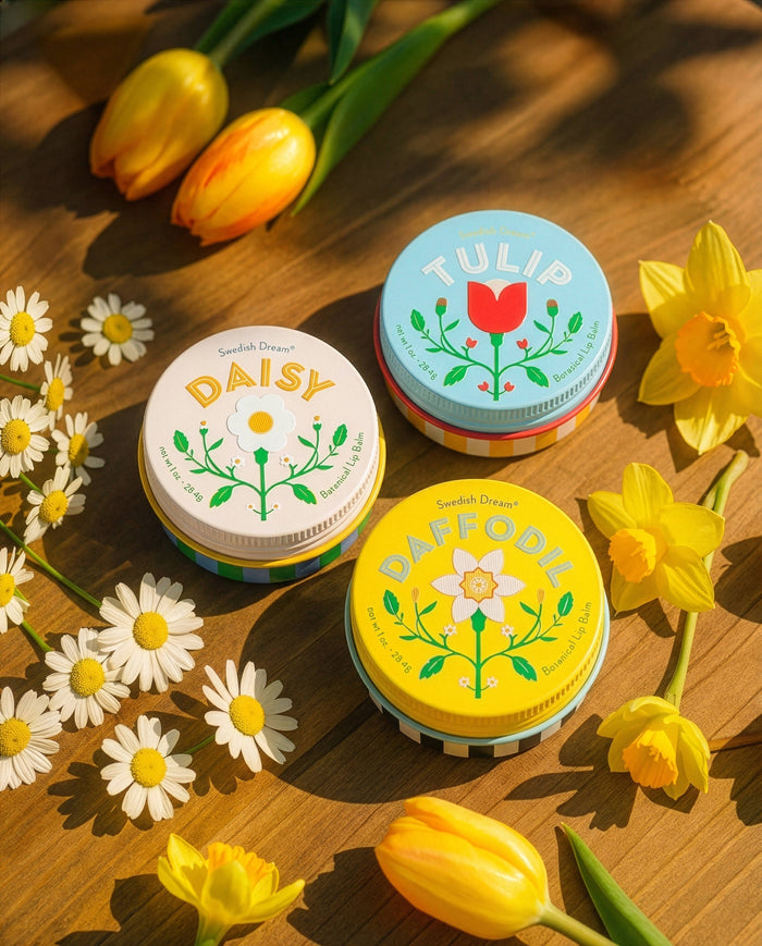 Skandi Blooms Daisy Botanical Lip Balm