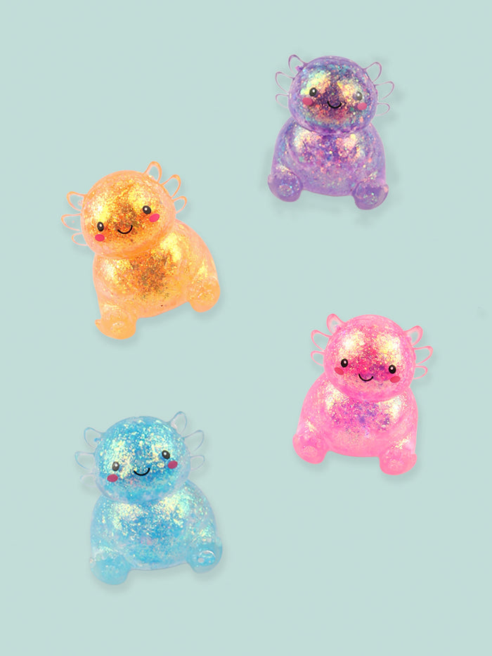 Smooshos Super Squeeze Glitter Axolotl | Assorted-Image 3