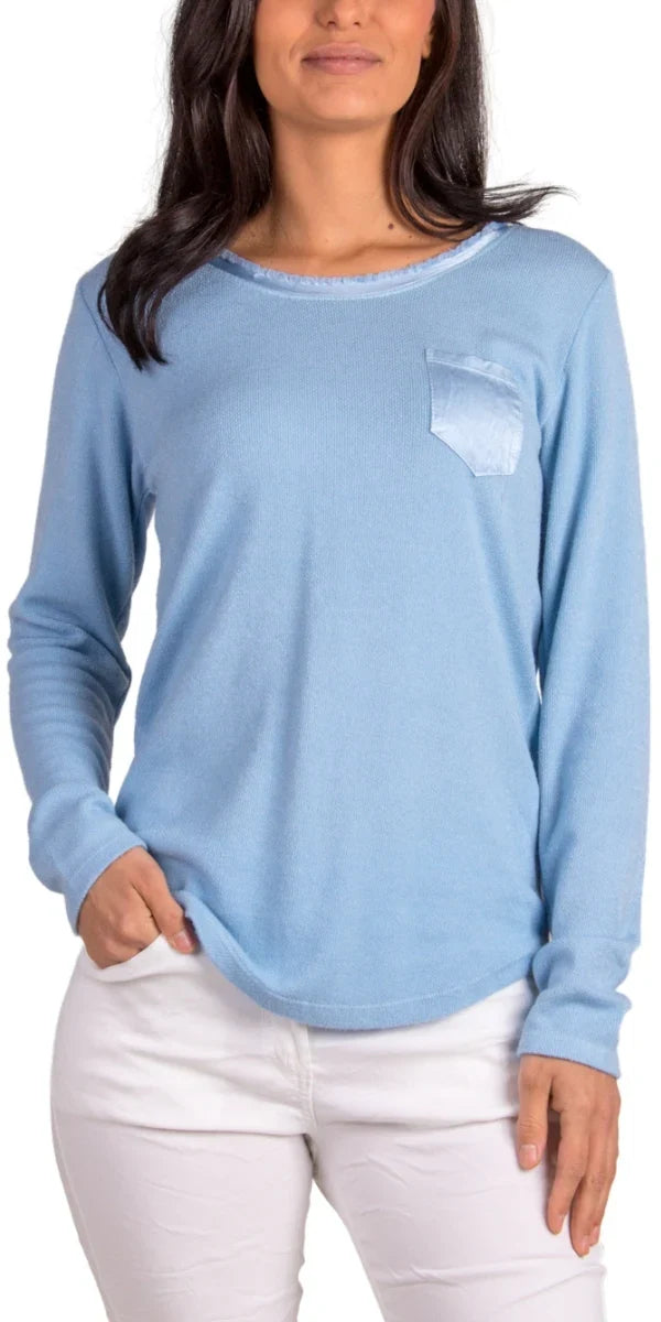Soft Long Sleeve Knit Top