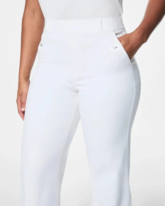 spanx stretch twill cropped pant