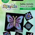 Sparkle Tattoo Stencils - Garden Collection