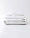 Baloo Living Throw / White Stonewashed Linen Duvet Cover