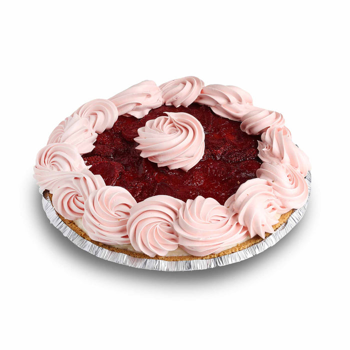 Strawberry Fields Ice Cream Pie