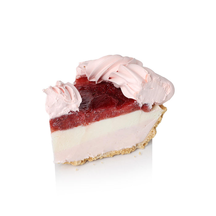 Strawberry Fields Ice Cream Pie