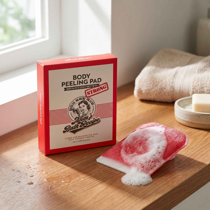 Strong Body Peeling Pad - Mom's Bath Recipe Intensive Exfoliation