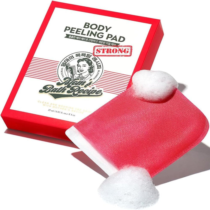 Strong Body Peeling Pad - Mom's Bath Recipe Intensive Exfoliation Mom's Bath Recipe Body Scrub  Pinky Cosmetics