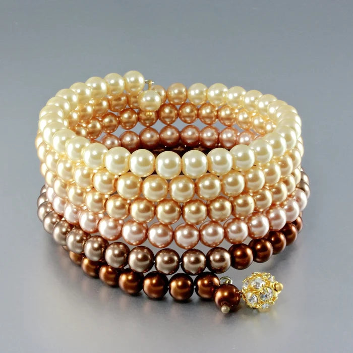 "Symphony" - Ombre Pearl Bracelets