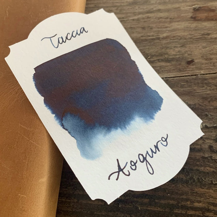Taccia Aoguro Blue Black Ink