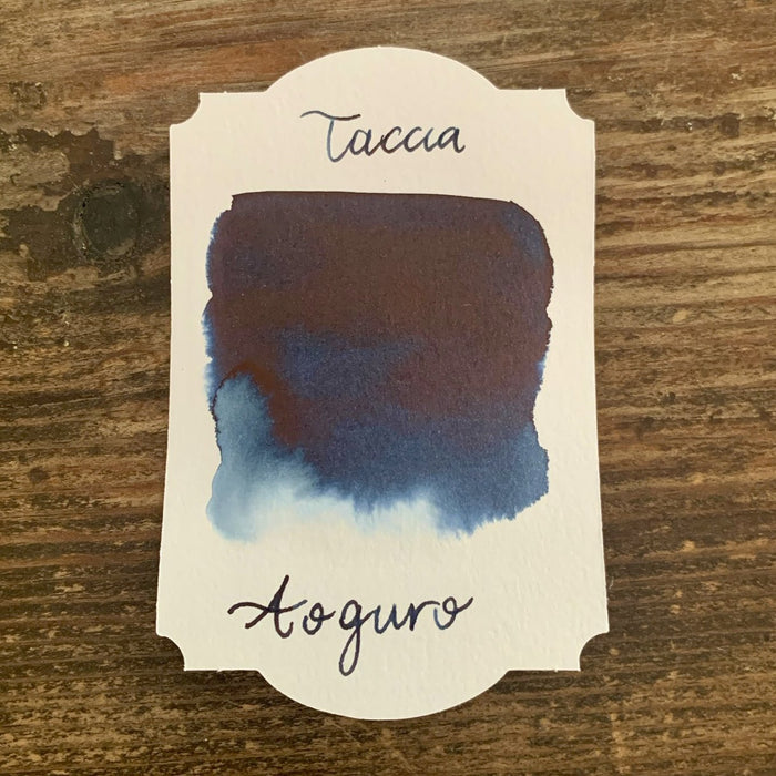 Taccia Aoguro Blue Black Ink