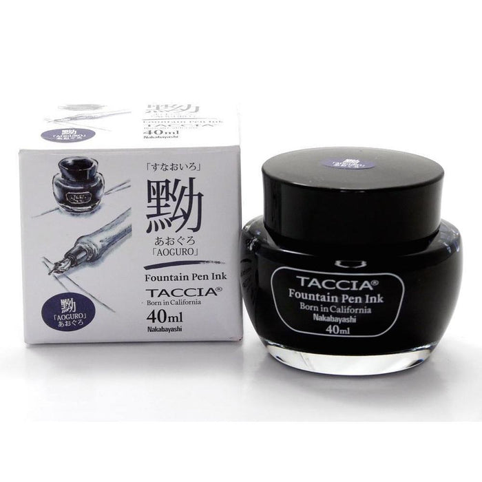 Taccia Aoguro Blue Black Ink
