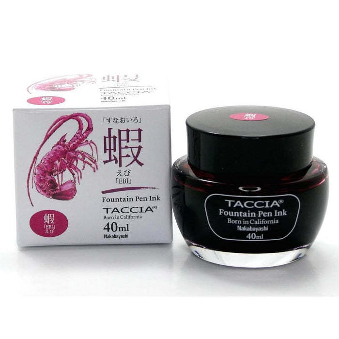 Taccia Ebi Purple Red Ink