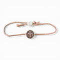 Tap To Pray® Survivor Series Bracelet: Sea Foam + Cross - Olita Gifts & Goods