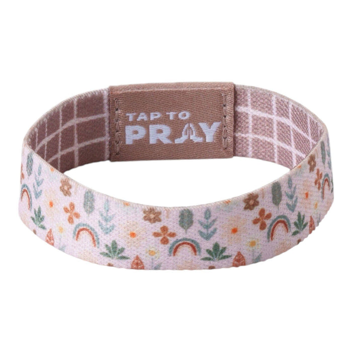 Tap To Pray® Wristband – Prairie & Plaid: Medium - Olita Gifts & Goods