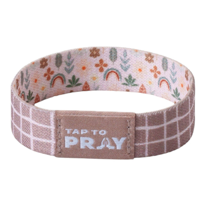 Tap To Pray® Wristband – Prairie & Plaid: Medium - Olita Gifts & Goods