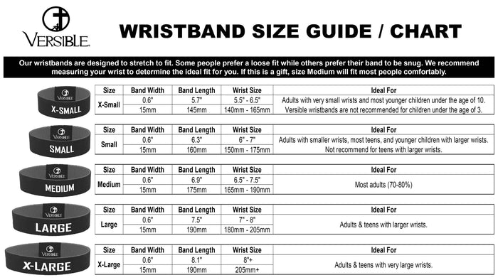 Tap To Pray® Wristband – Prairie & Plaid: Medium - Olita Gifts & Goods