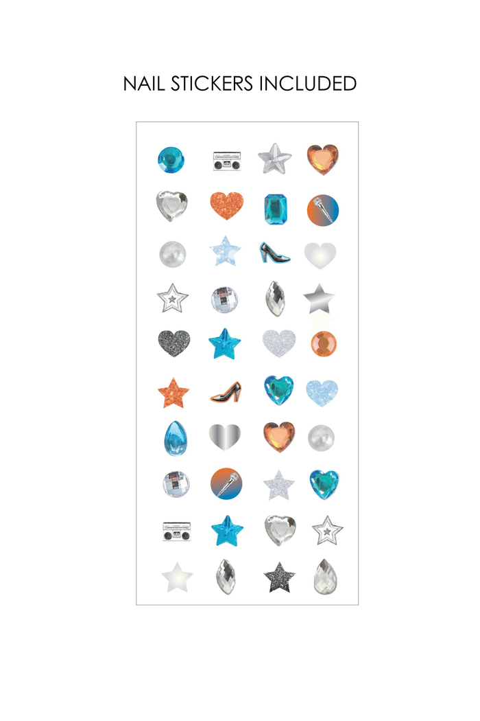 Taylor'd To Perfection Nail Polish Set and Nail Sticker Set