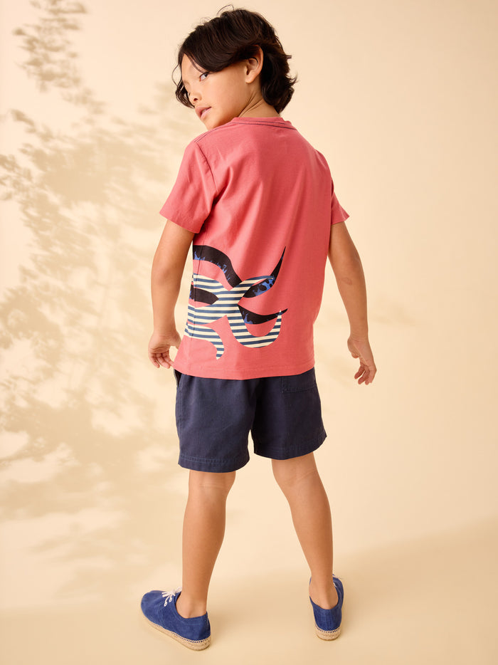 Tea Collection Señor Ocho Double-Sided Tee