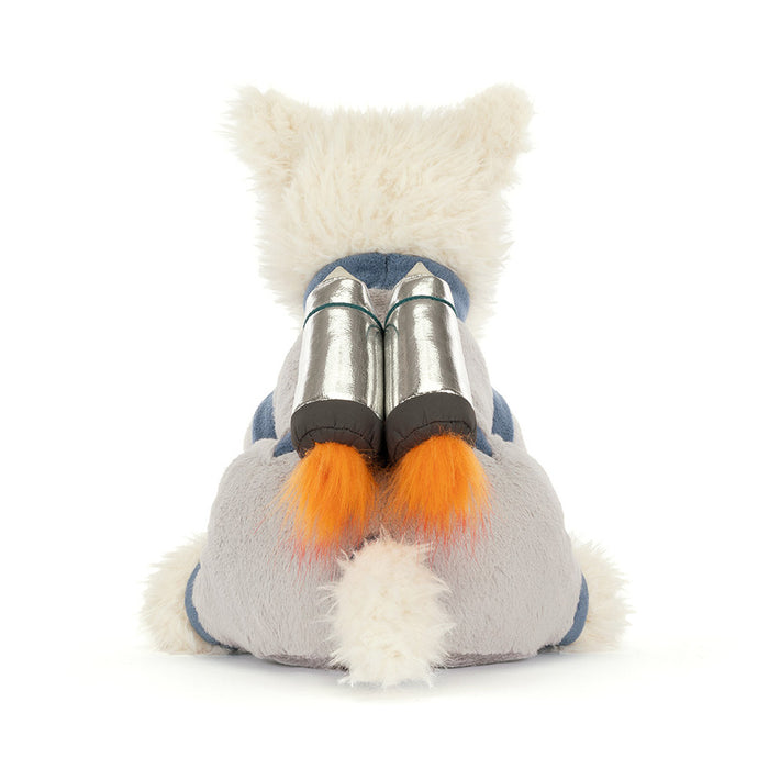 Teddy - Munro Scottie Dog Space Outfit - Back Cut