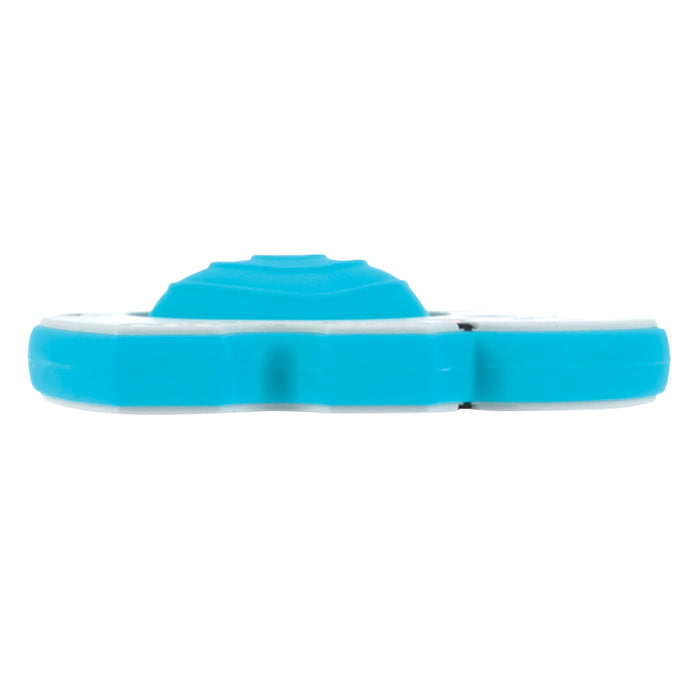 The Nuby Teethe N' Pop Sensory Play Teether | Elephant is shown from the side against a white background.