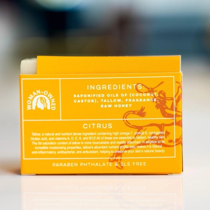 Texas Tallow Citrus Bar Soap