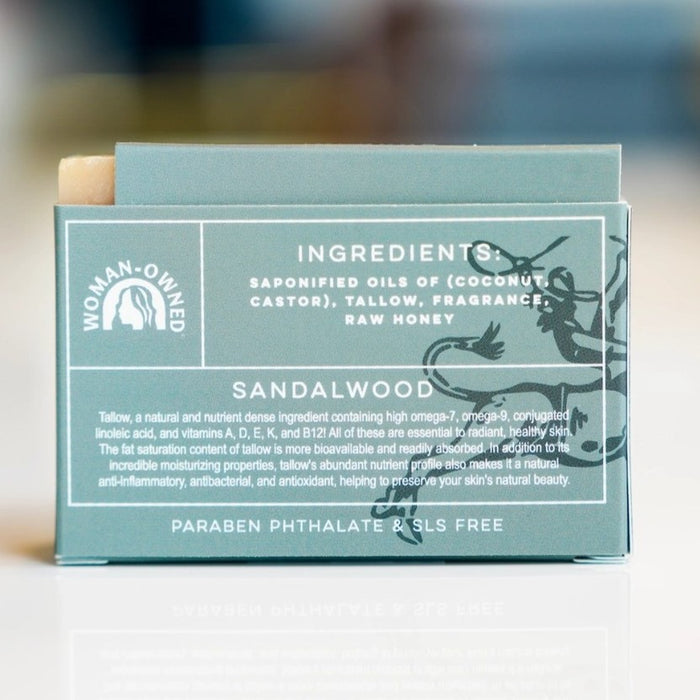 Texas Tallow Sandalwood Bar Soap