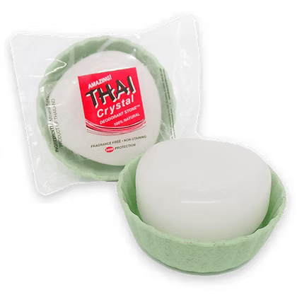 Thai™ Deodorant Stone in Green Dish