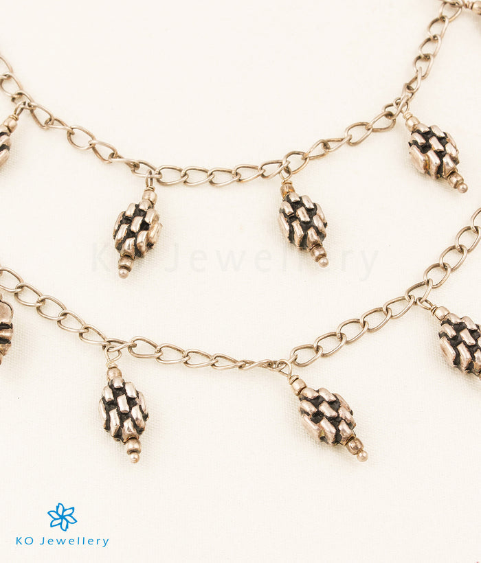The Ananta Silver Anklets