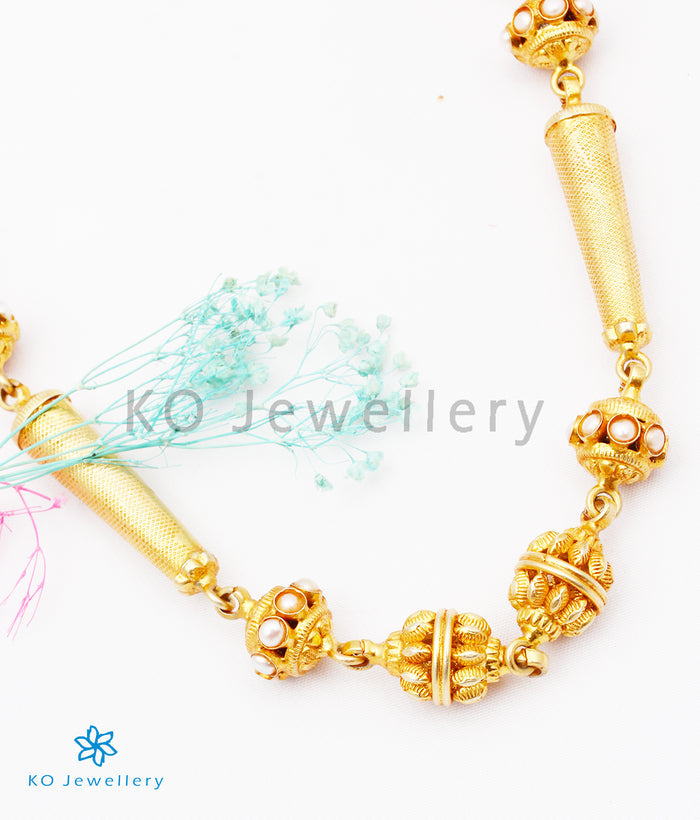 The Parag Silver Pearl Chain