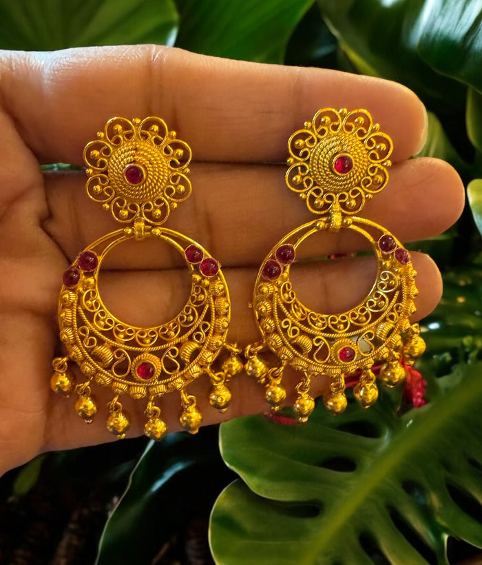 The Silver Chand Bali Earrings
