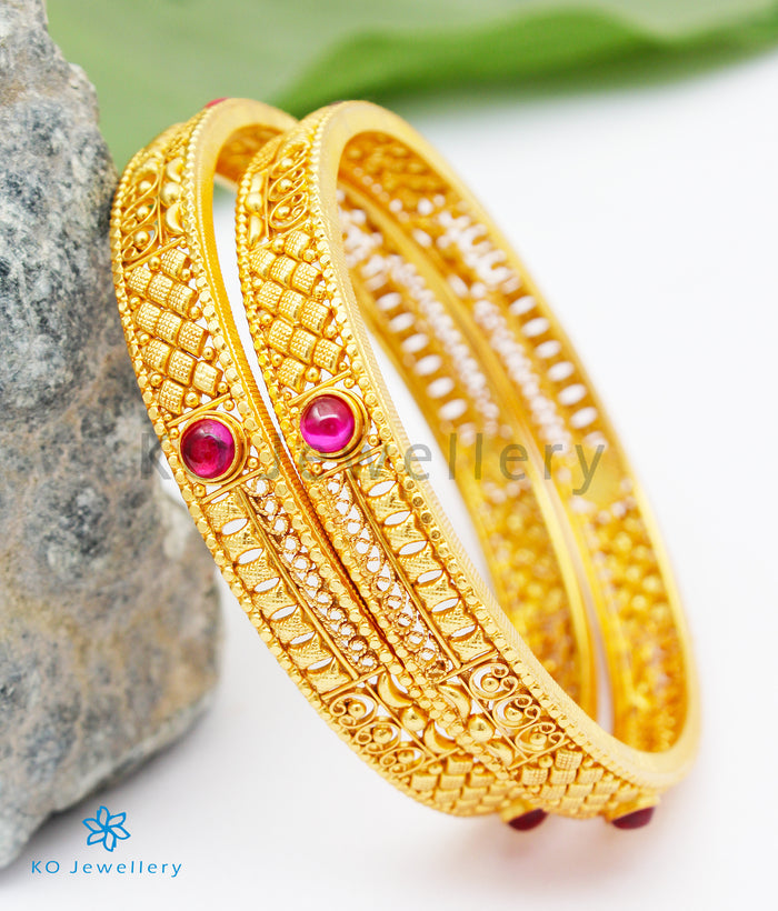 The Sthara Silver Kemp Bangle- Single (Size 2.2/2.4/2.6/2.8)