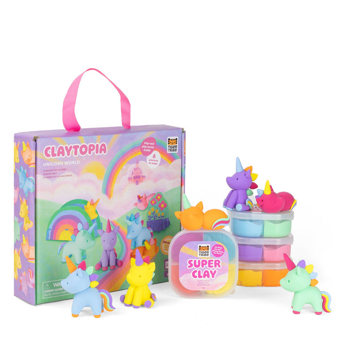 Tiger Tribe Unicorn World Claytopia