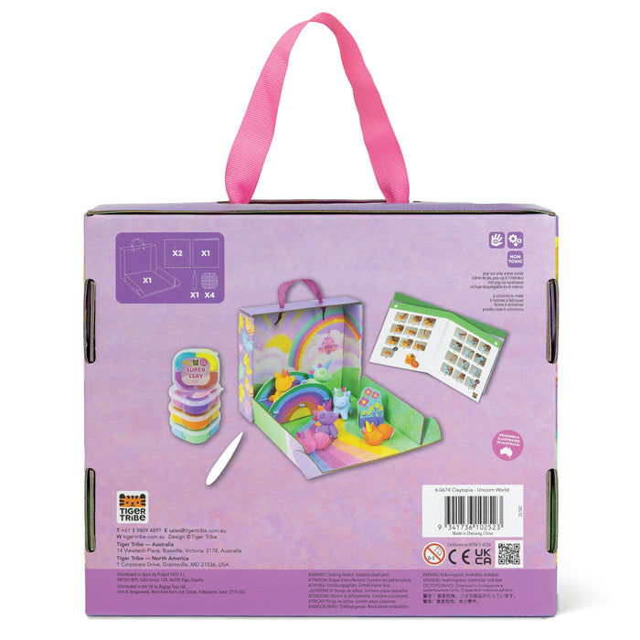 Tiger Tribe Unicorn World Claytopia