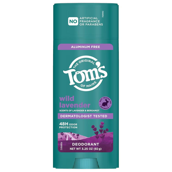 Tom’s of Maine Wild Lavender Deodorant - 3.25 oz - 12 Pack