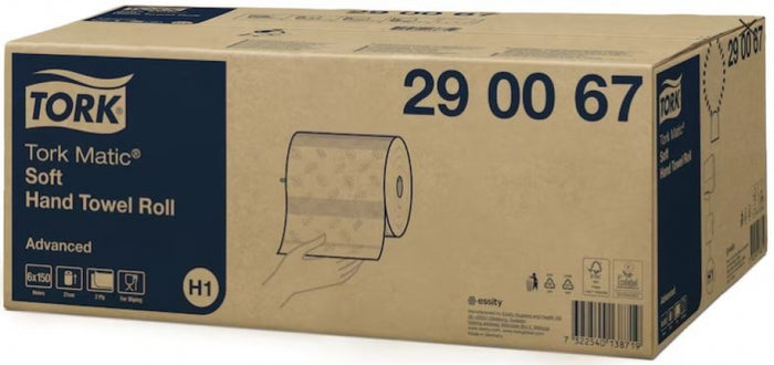 TORK H1 Matic 290067 Soft Hand Towel Roll 150m Advanced
