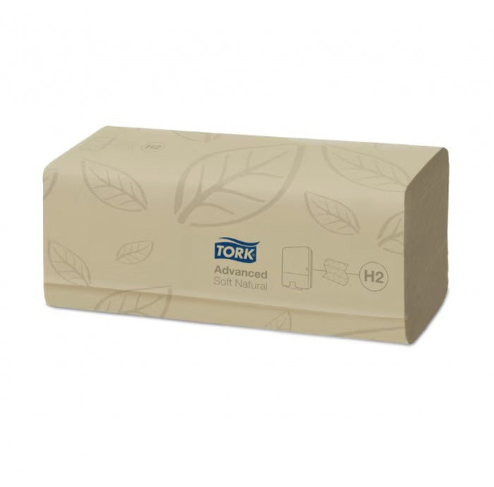 TORK H2 Xpress 130299 Natural Multifold Hand Towel Advanced Soft
