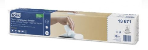 TORK N10 Xpressnap 13671 Napkins Extra Soft Leaf Design