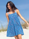 Tricia Mini Dress - Medallion Diamond Vines-view 1