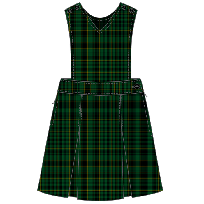 Tunic with Detachable Button off Bib