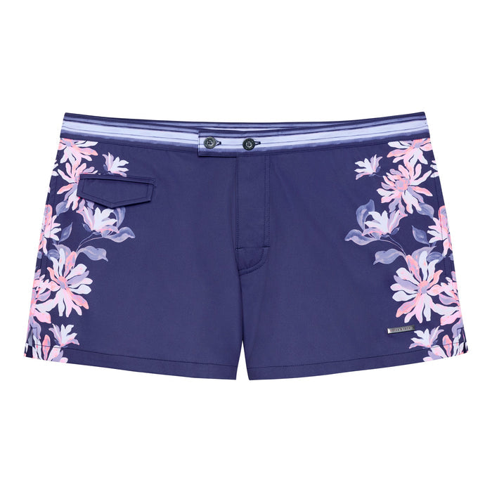Twilight Garden Lido Printed Swim Short - Parke & Ronen
