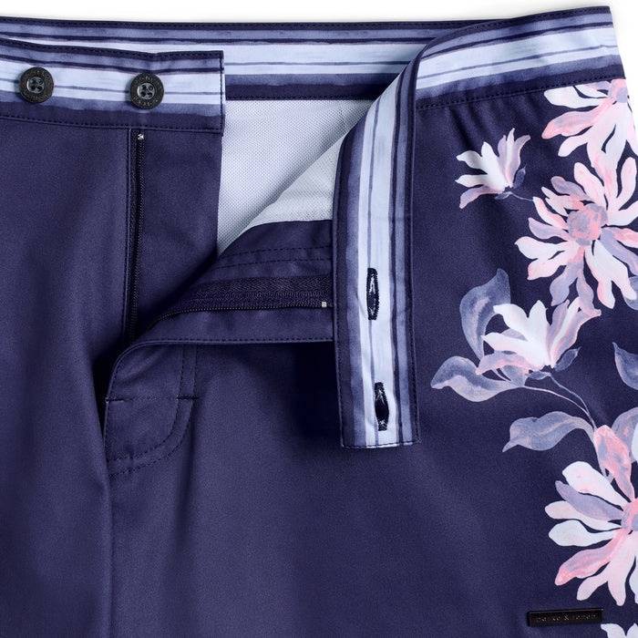Twilight Garden Lido Printed Swim Short - Parke & Ronen