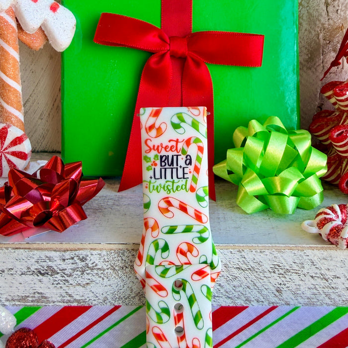 Twistmas Vibes Print Silicone Band For Samsung Watch