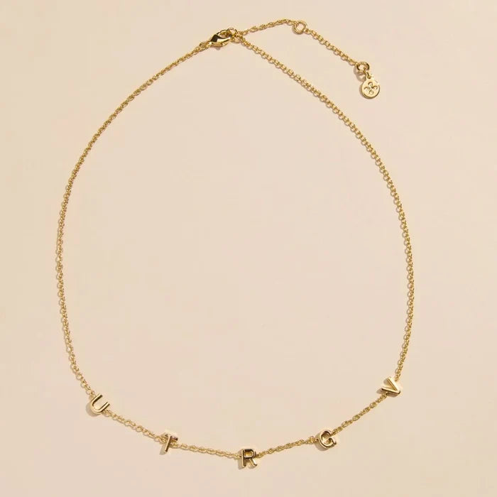 UTRGV Initial Necklace
