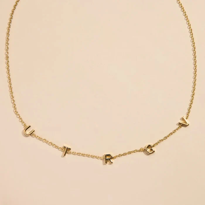 UTRGV Initial Necklace
